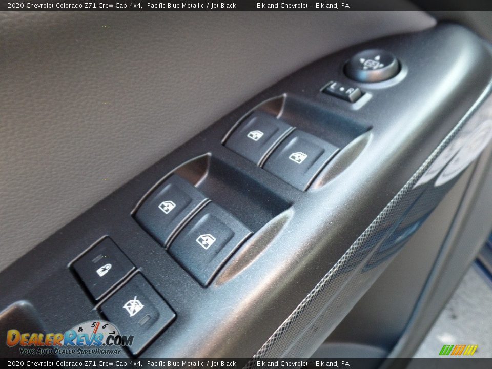 2020 Chevrolet Colorado Z71 Crew Cab 4x4 Pacific Blue Metallic / Jet Black Photo #21
