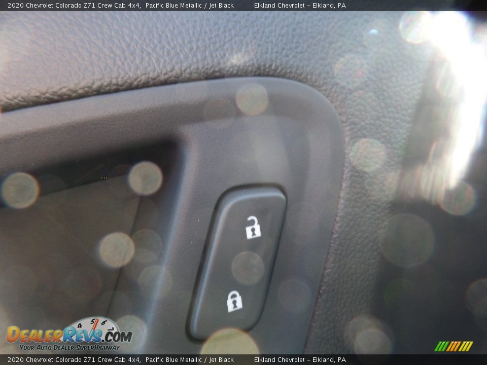 2020 Chevrolet Colorado Z71 Crew Cab 4x4 Pacific Blue Metallic / Jet Black Photo #22