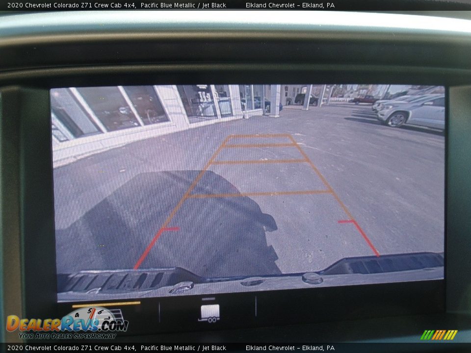 2020 Chevrolet Colorado Z71 Crew Cab 4x4 Pacific Blue Metallic / Jet Black Photo #28