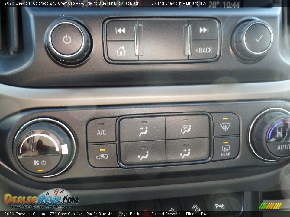 2020 Chevrolet Colorado Z71 Crew Cab 4x4 Pacific Blue Metallic / Jet Black Photo #32