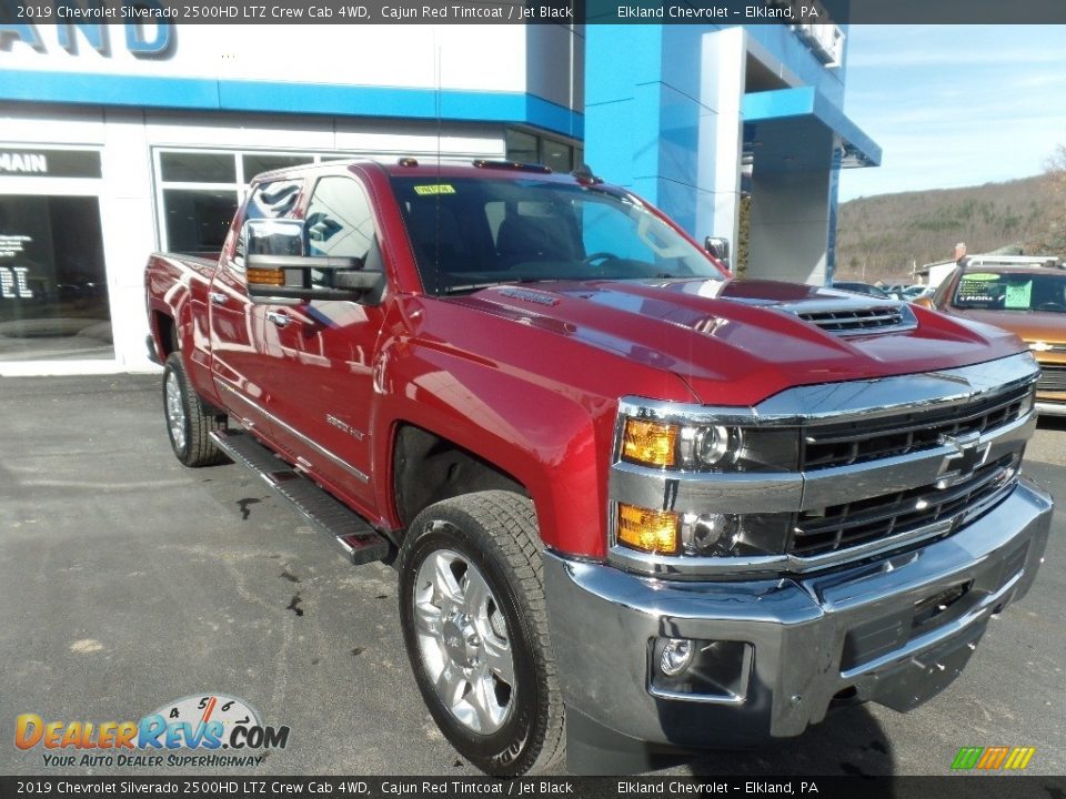 2019 Chevrolet Silverado 2500HD LTZ Crew Cab 4WD Cajun Red Tintcoat / Jet Black Photo #1