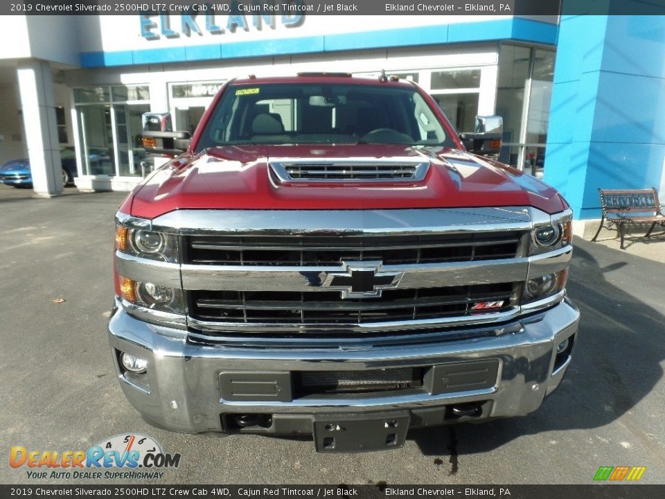 2019 Chevrolet Silverado 2500HD LTZ Crew Cab 4WD Cajun Red Tintcoat / Jet Black Photo #2