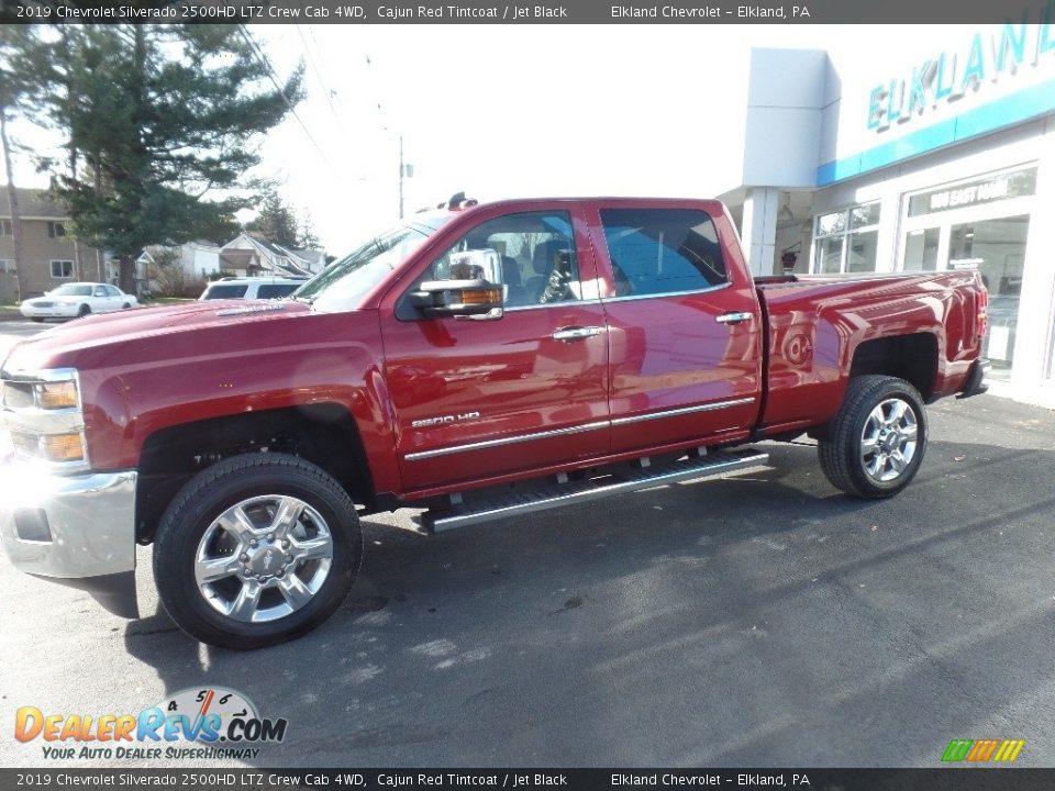 2019 Chevrolet Silverado 2500HD LTZ Crew Cab 4WD Cajun Red Tintcoat / Jet Black Photo #4