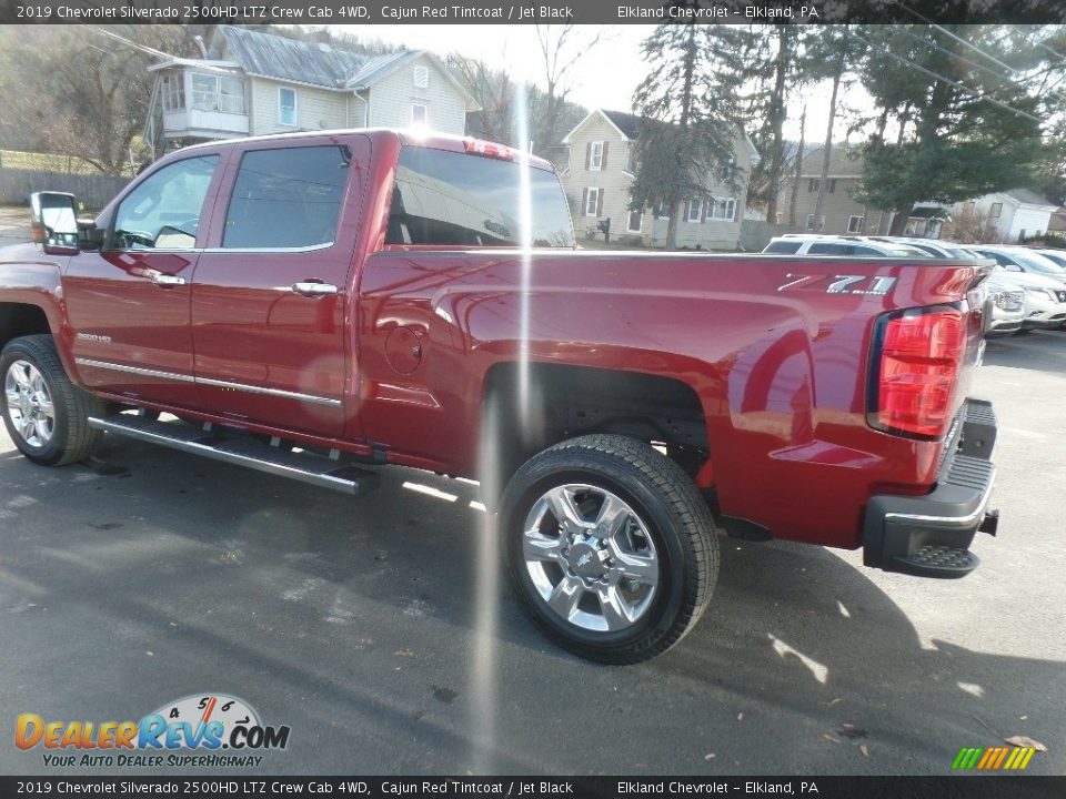 2019 Chevrolet Silverado 2500HD LTZ Crew Cab 4WD Cajun Red Tintcoat / Jet Black Photo #5