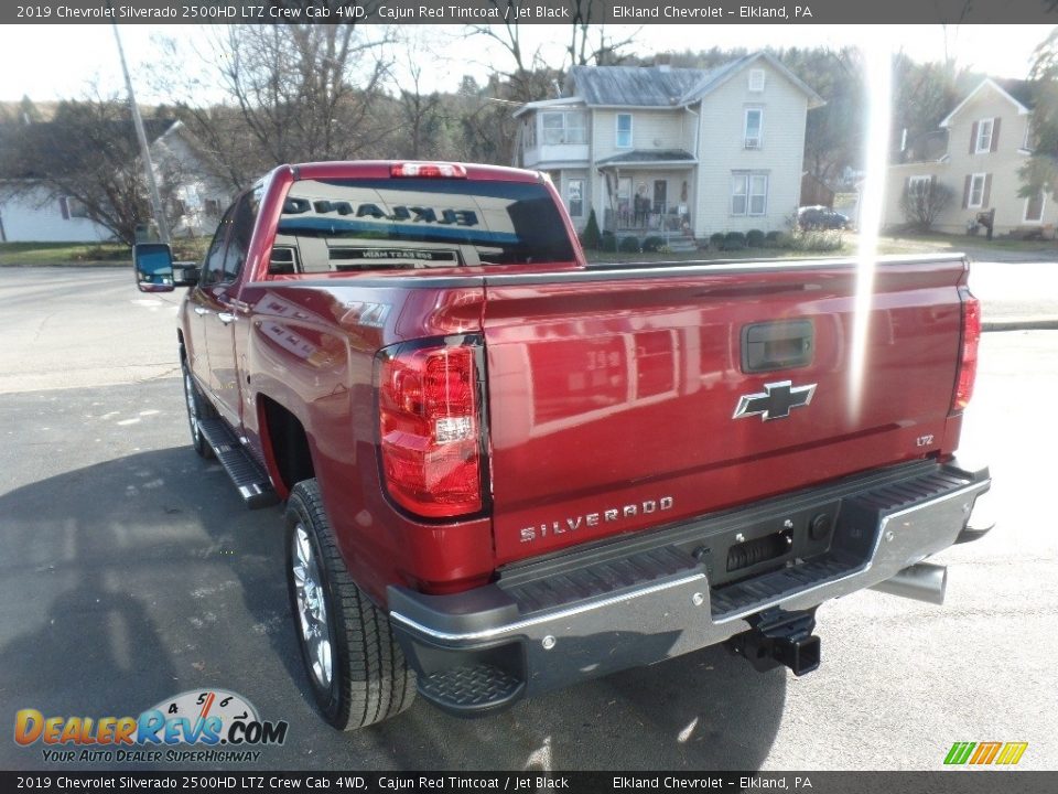 2019 Chevrolet Silverado 2500HD LTZ Crew Cab 4WD Cajun Red Tintcoat / Jet Black Photo #6
