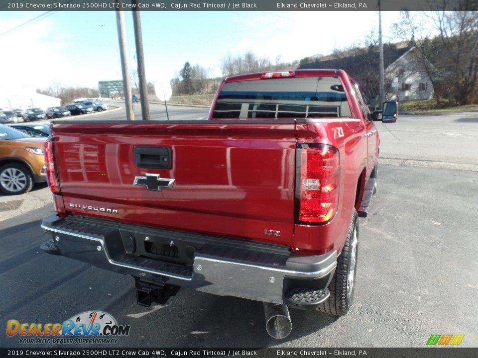 2019 Chevrolet Silverado 2500HD LTZ Crew Cab 4WD Cajun Red Tintcoat / Jet Black Photo #7