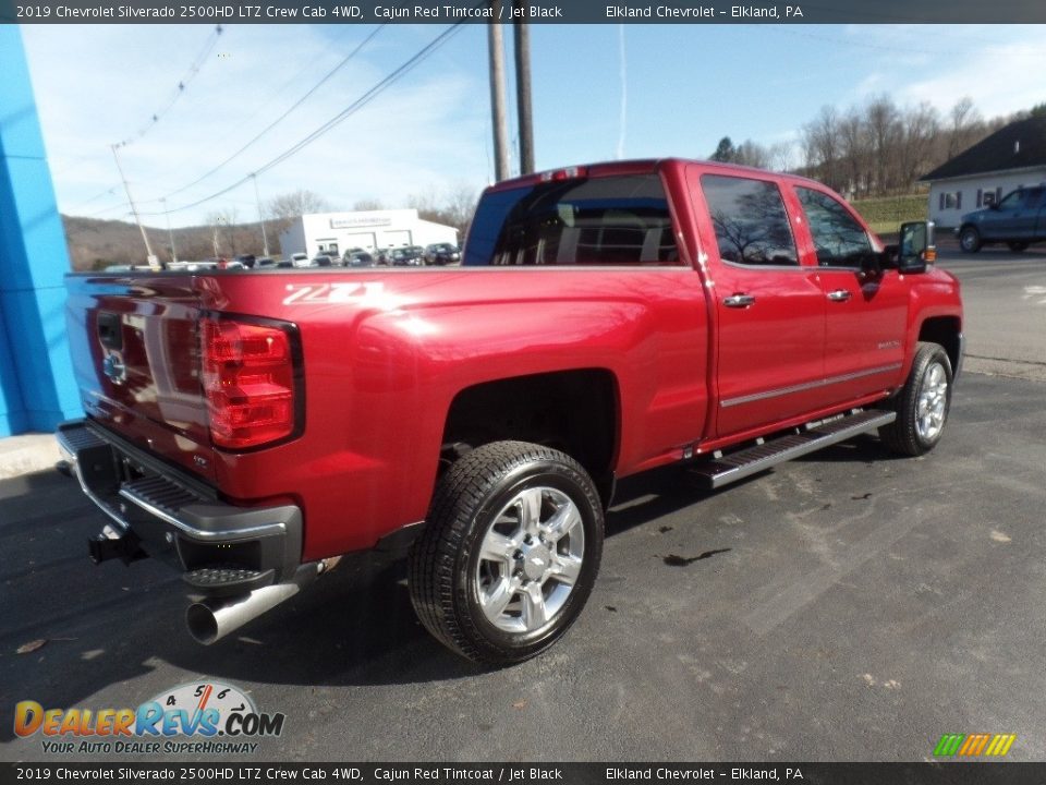 2019 Chevrolet Silverado 2500HD LTZ Crew Cab 4WD Cajun Red Tintcoat / Jet Black Photo #8