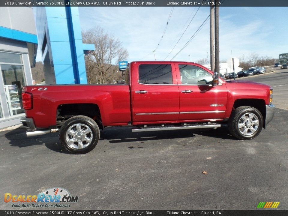 2019 Chevrolet Silverado 2500HD LTZ Crew Cab 4WD Cajun Red Tintcoat / Jet Black Photo #9