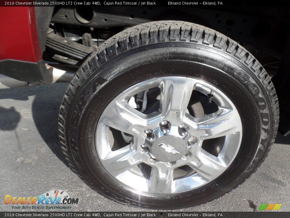 2019 Chevrolet Silverado 2500HD LTZ Crew Cab 4WD Cajun Red Tintcoat / Jet Black Photo #12