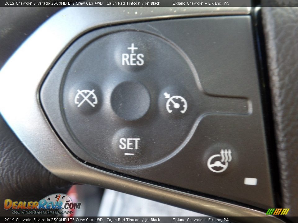 2019 Chevrolet Silverado 2500HD LTZ Crew Cab 4WD Cajun Red Tintcoat / Jet Black Photo #26
