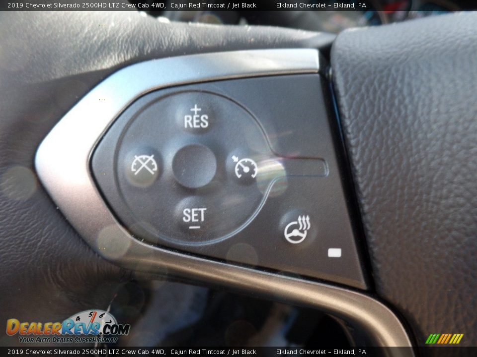2019 Chevrolet Silverado 2500HD LTZ Crew Cab 4WD Cajun Red Tintcoat / Jet Black Photo #28