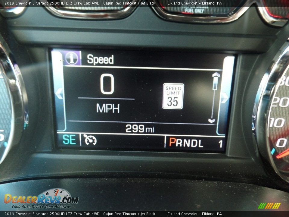 2019 Chevrolet Silverado 2500HD LTZ Crew Cab 4WD Cajun Red Tintcoat / Jet Black Photo #30