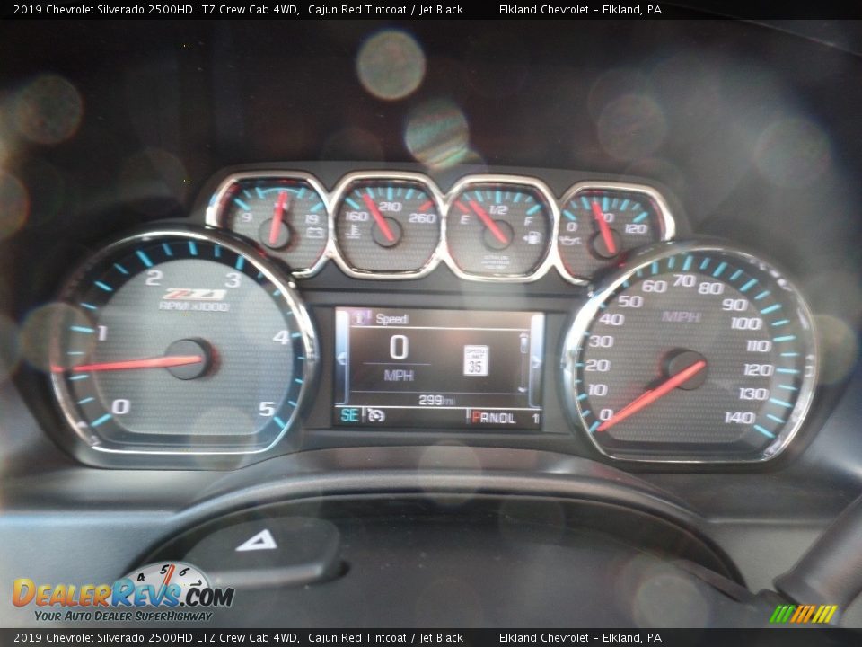 2019 Chevrolet Silverado 2500HD LTZ Crew Cab 4WD Cajun Red Tintcoat / Jet Black Photo #31