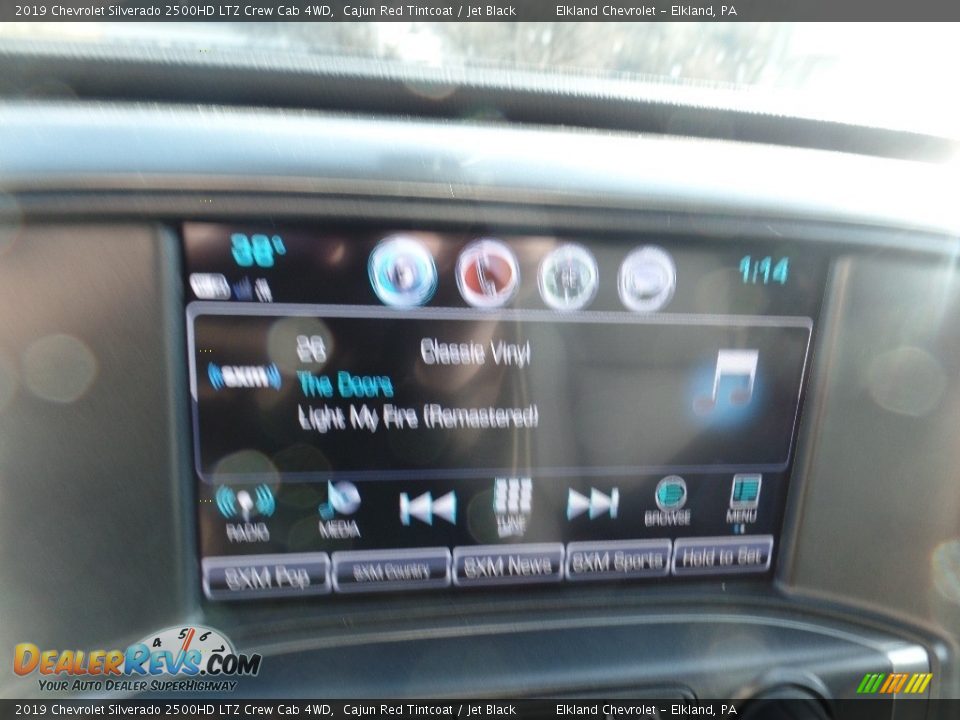 2019 Chevrolet Silverado 2500HD LTZ Crew Cab 4WD Cajun Red Tintcoat / Jet Black Photo #34