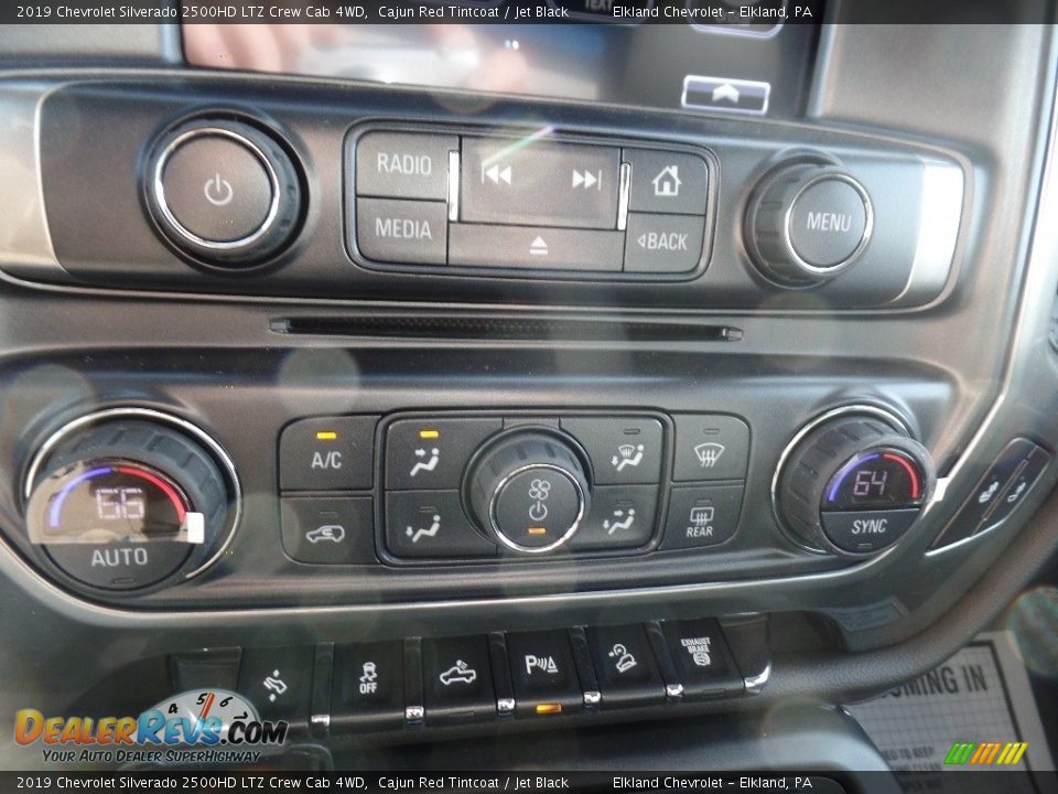 2019 Chevrolet Silverado 2500HD LTZ Crew Cab 4WD Cajun Red Tintcoat / Jet Black Photo #36