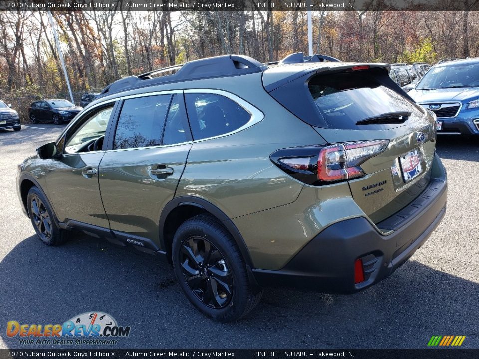 2020 Subaru Outback Onyx Edition XT Autumn Green Metallic / Gray StarTex Photo #4