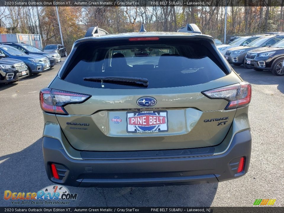 2020 Subaru Outback Onyx Edition XT Autumn Green Metallic / Gray StarTex Photo #5