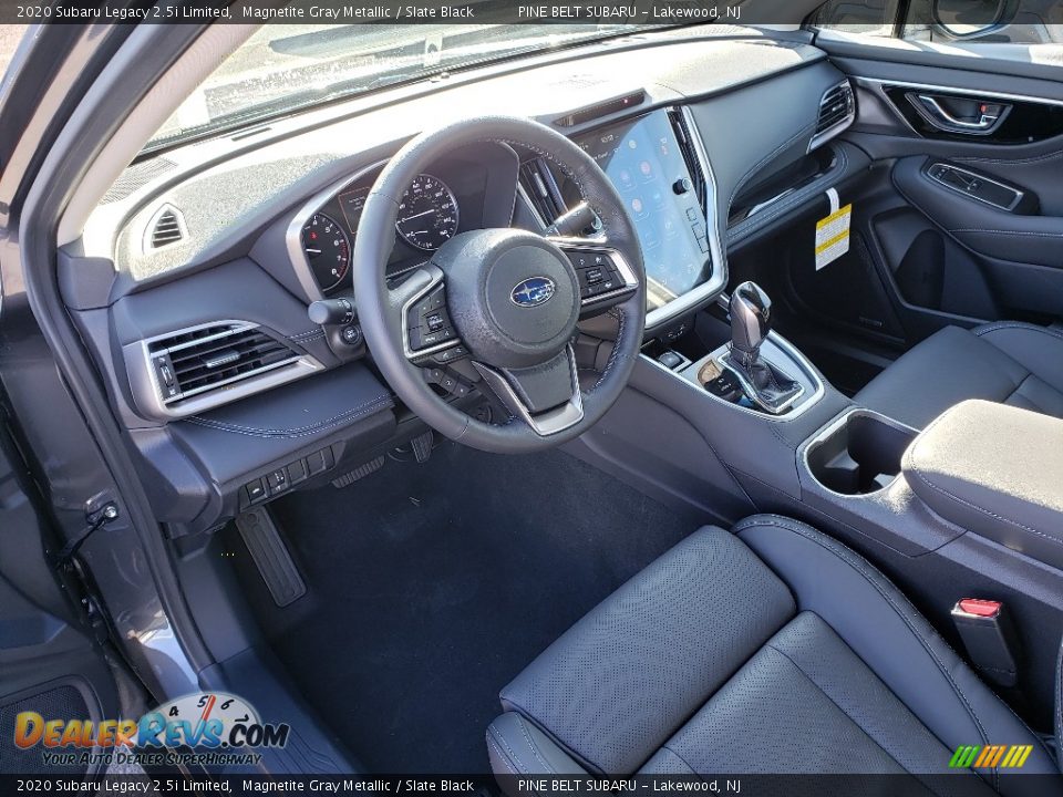 Slate Black Interior - 2020 Subaru Legacy 2.5i Limited Photo #7