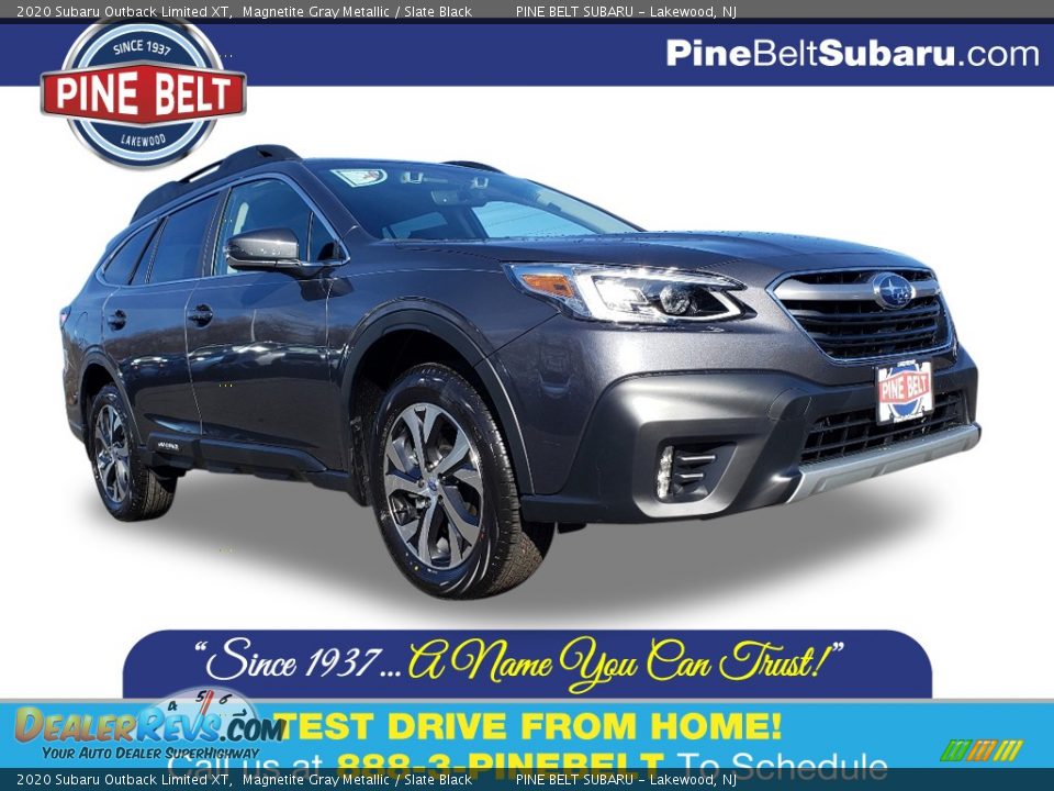 2020 Subaru Outback Limited XT Magnetite Gray Metallic / Slate Black Photo #1