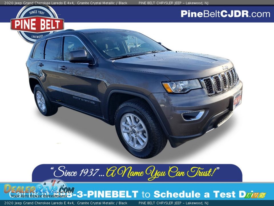 2020 Jeep Grand Cherokee Laredo E 4x4 Granite Crystal Metallic / Black Photo #1