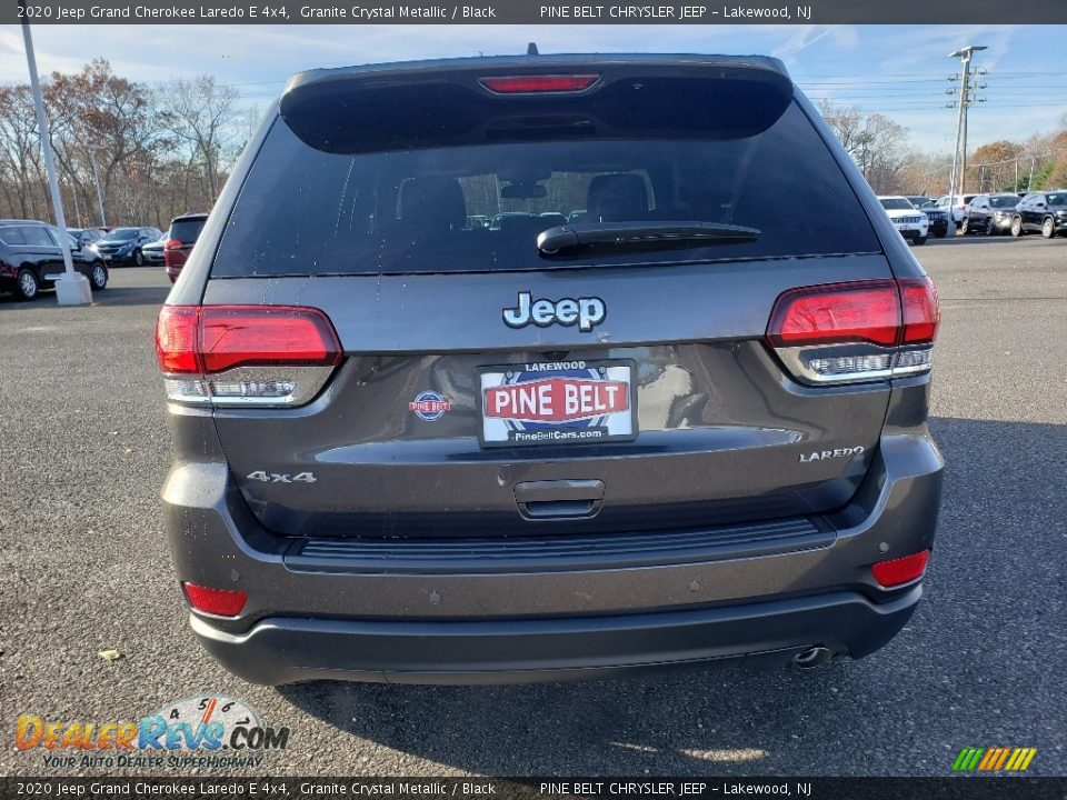 2020 Jeep Grand Cherokee Laredo E 4x4 Granite Crystal Metallic / Black Photo #5