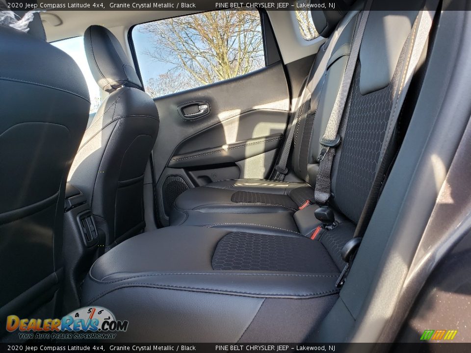 2020 Jeep Compass Latitude 4x4 Granite Crystal Metallic / Black Photo #6