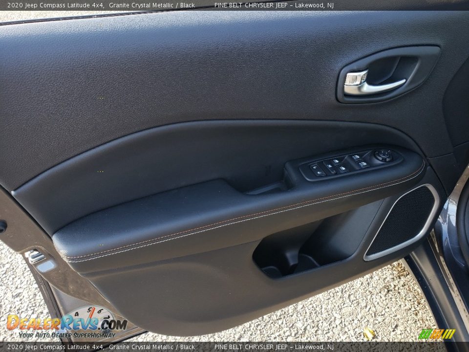 2020 Jeep Compass Latitude 4x4 Granite Crystal Metallic / Black Photo #8