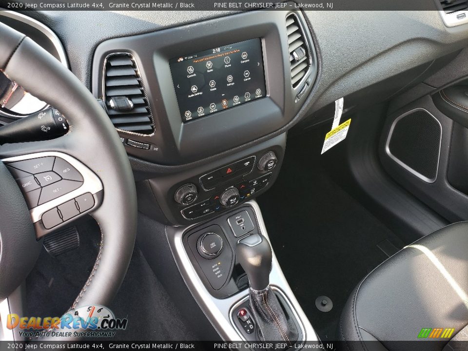 2020 Jeep Compass Latitude 4x4 Granite Crystal Metallic / Black Photo #10