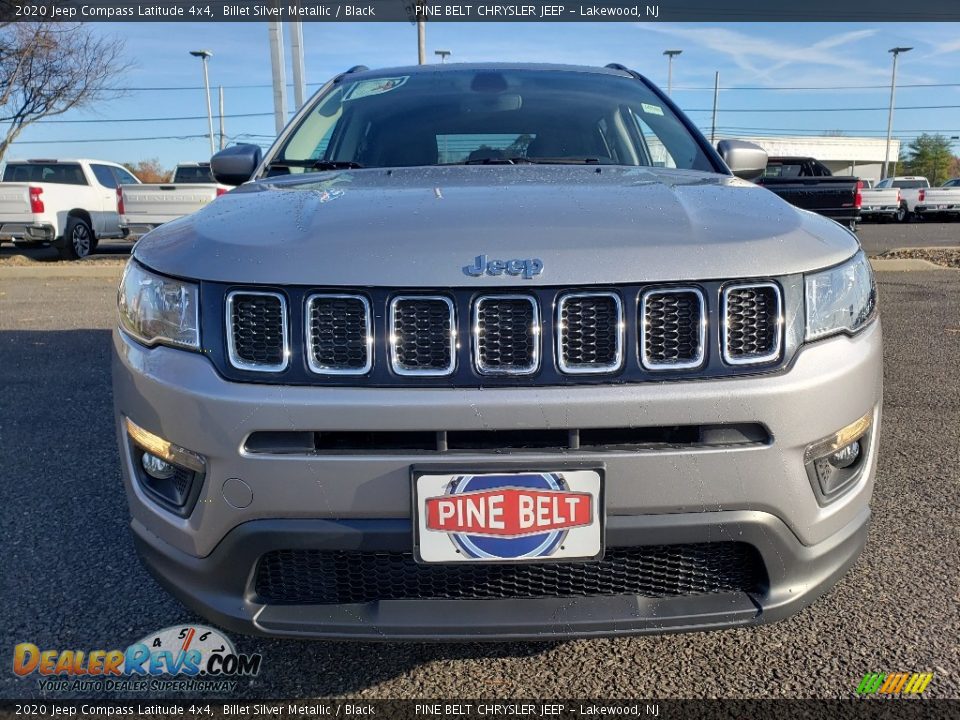 2020 Jeep Compass Latitude 4x4 Billet Silver Metallic / Black Photo #2