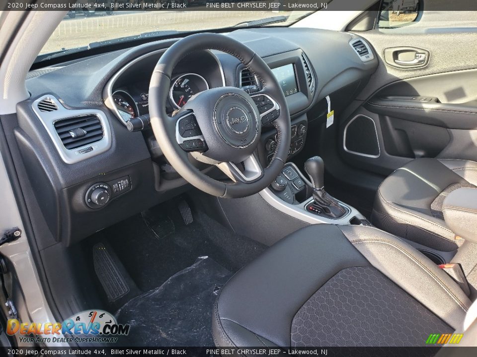 2020 Jeep Compass Latitude 4x4 Billet Silver Metallic / Black Photo #7