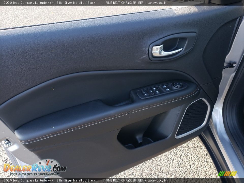 2020 Jeep Compass Latitude 4x4 Billet Silver Metallic / Black Photo #8