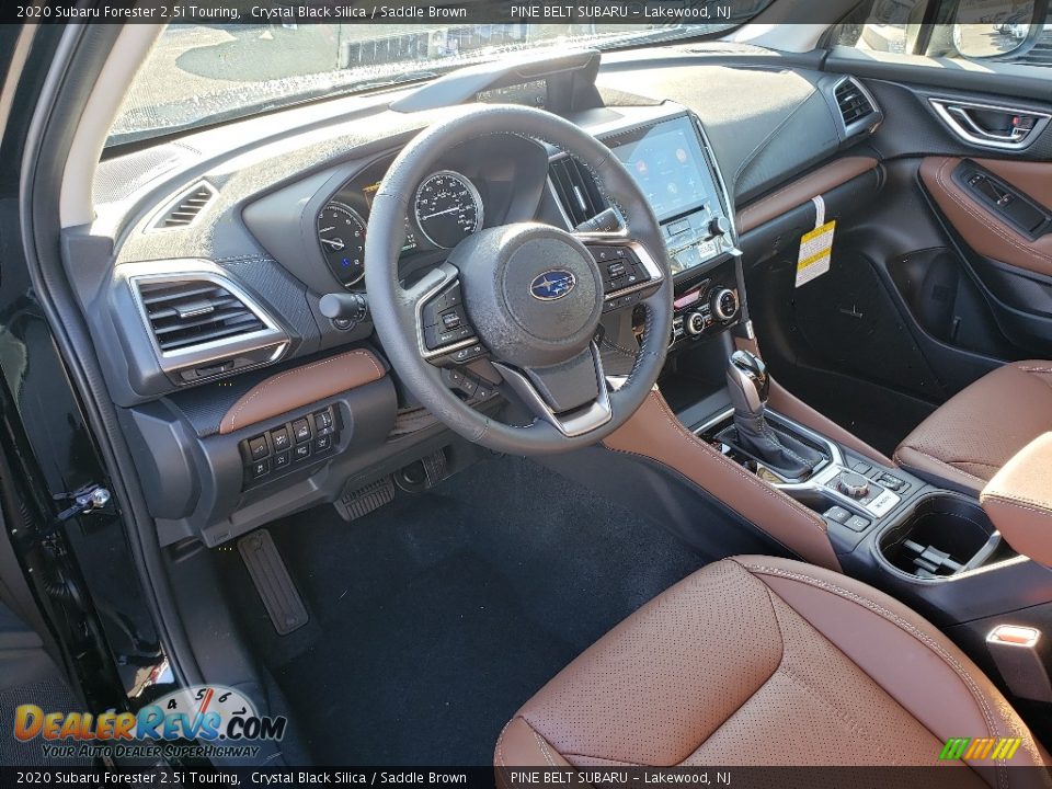 Saddle Brown Interior - 2020 Subaru Forester 2.5i Touring Photo #7