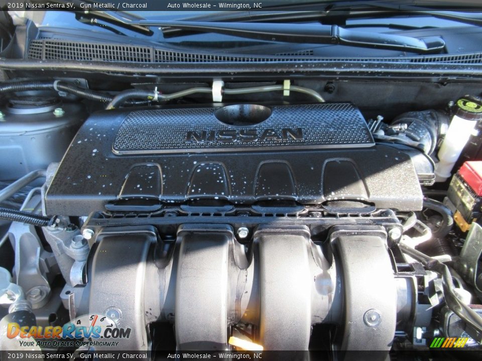 2019 Nissan Sentra SV Gun Metallic / Charcoal Photo #6
