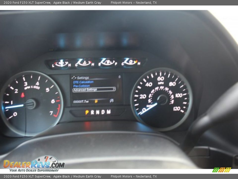 2020 Ford F150 XLT SuperCrew Agate Black / Medium Earth Gray Photo #17