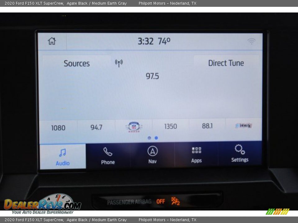 2020 Ford F150 XLT SuperCrew Agate Black / Medium Earth Gray Photo #19