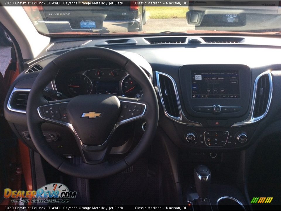 2020 Chevrolet Equinox LT AWD Cayenne Orange Metallic / Jet Black Photo #3
