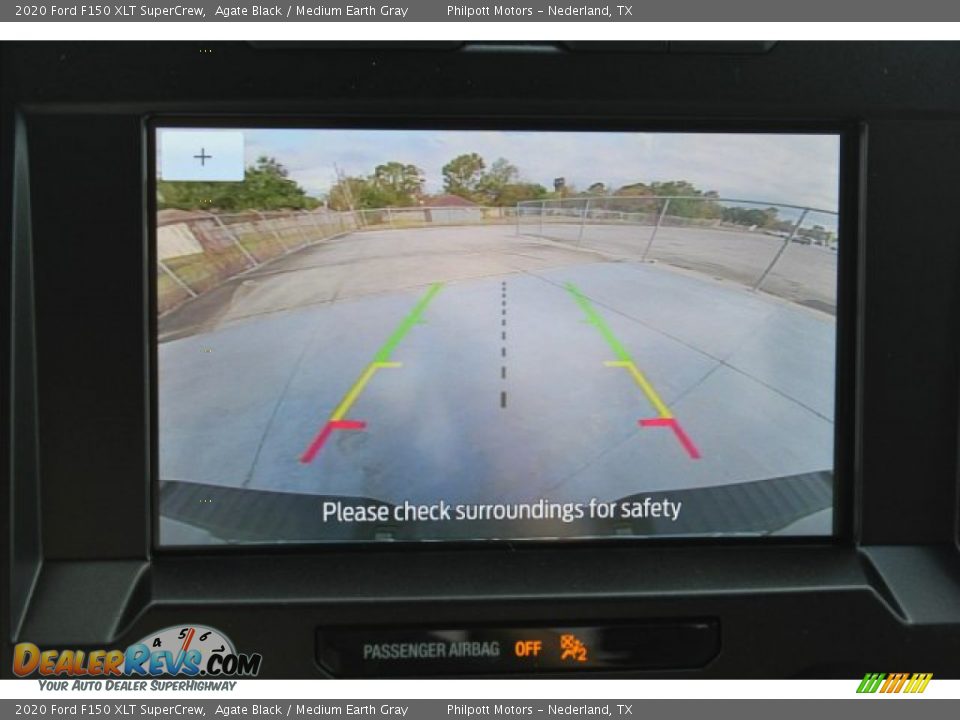2020 Ford F150 XLT SuperCrew Agate Black / Medium Earth Gray Photo #21