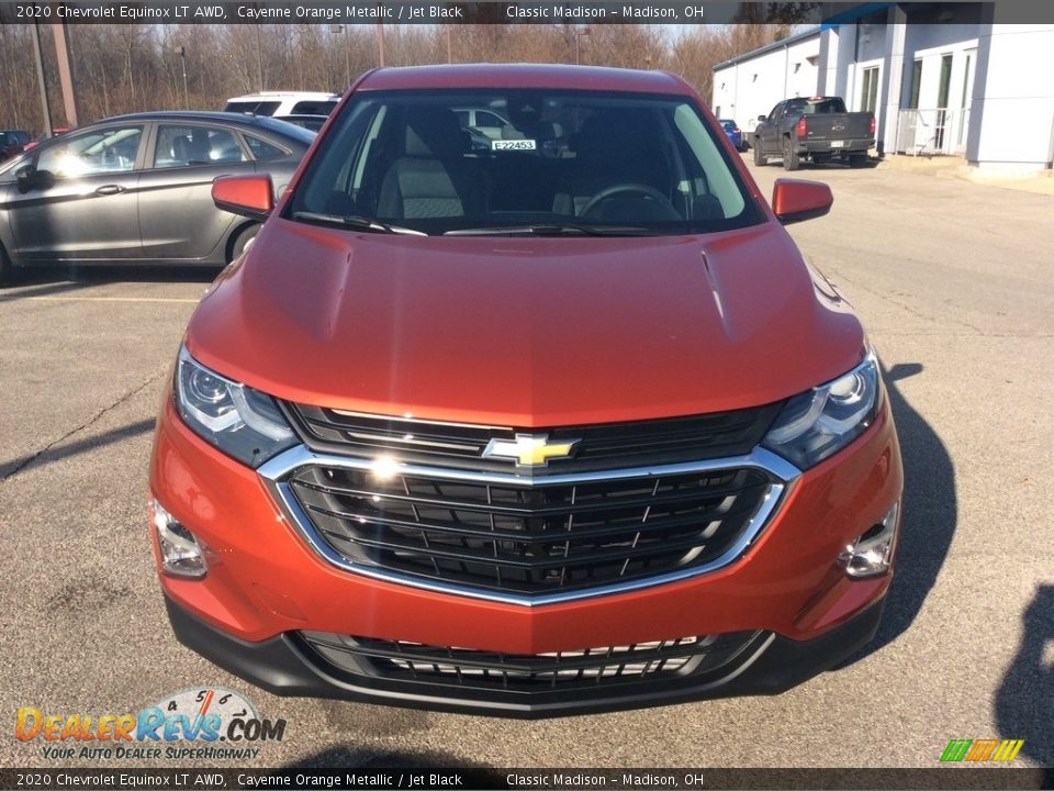 2020 Chevrolet Equinox LT AWD Cayenne Orange Metallic / Jet Black Photo #4