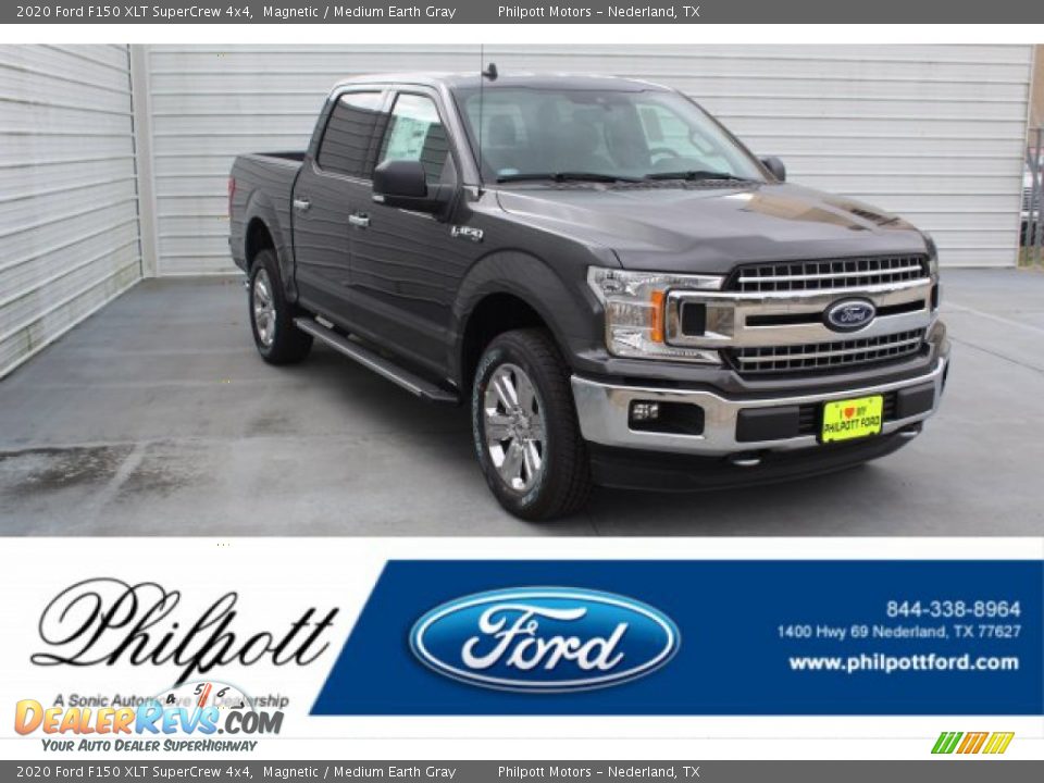 2020 Ford F150 XLT SuperCrew 4x4 Magnetic / Medium Earth Gray Photo #1