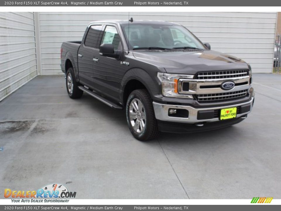 2020 Ford F150 XLT SuperCrew 4x4 Magnetic / Medium Earth Gray Photo #2