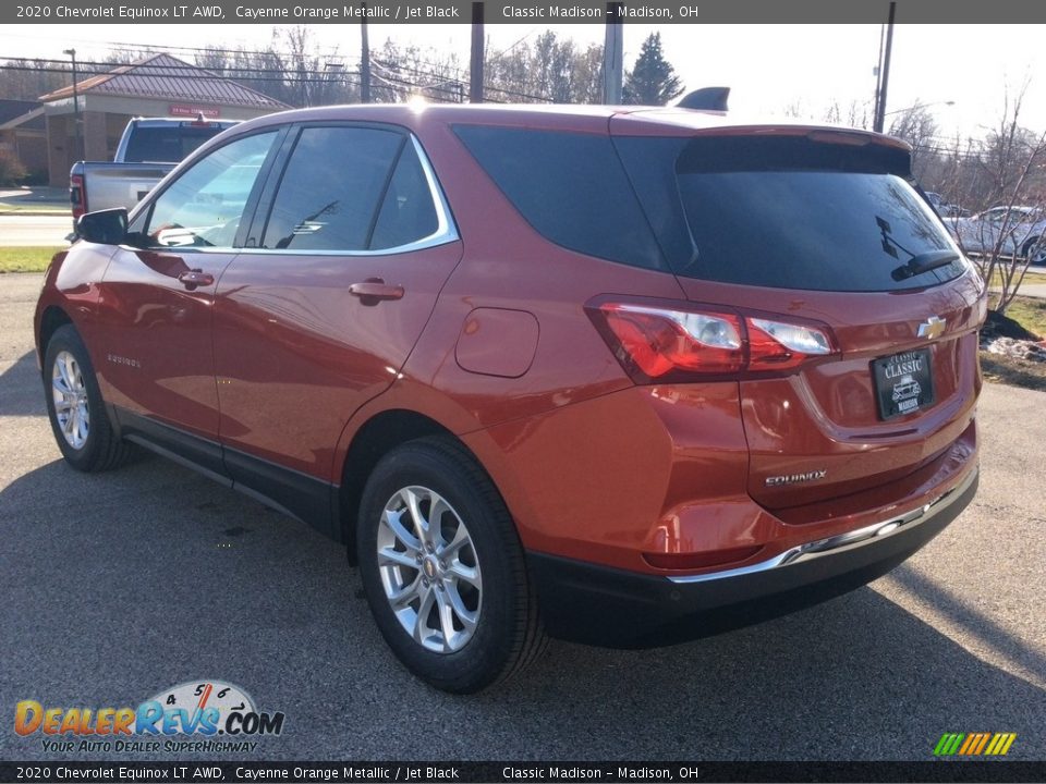 2020 Chevrolet Equinox LT AWD Cayenne Orange Metallic / Jet Black Photo #7