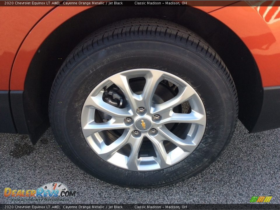 2020 Chevrolet Equinox LT AWD Cayenne Orange Metallic / Jet Black Photo #9