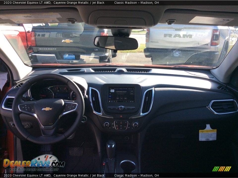 2020 Chevrolet Equinox LT AWD Cayenne Orange Metallic / Jet Black Photo #12