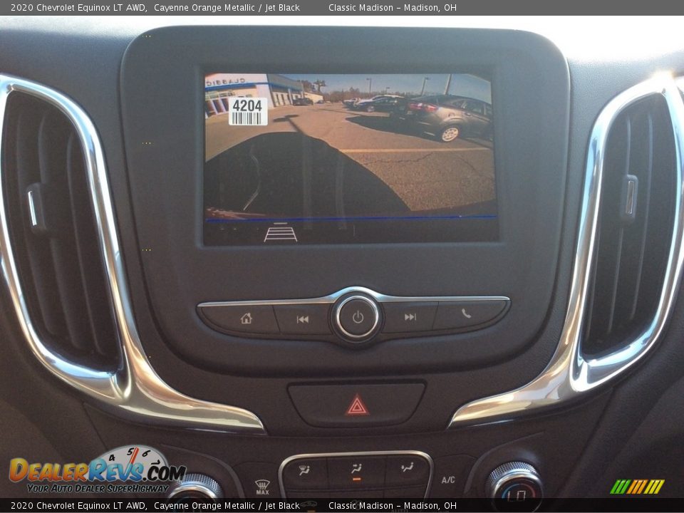 2020 Chevrolet Equinox LT AWD Cayenne Orange Metallic / Jet Black Photo #20