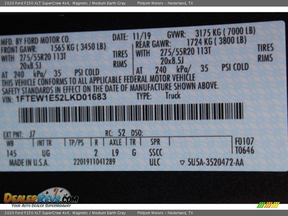 2020 Ford F150 XLT SuperCrew 4x4 Magnetic / Medium Earth Gray Photo #24