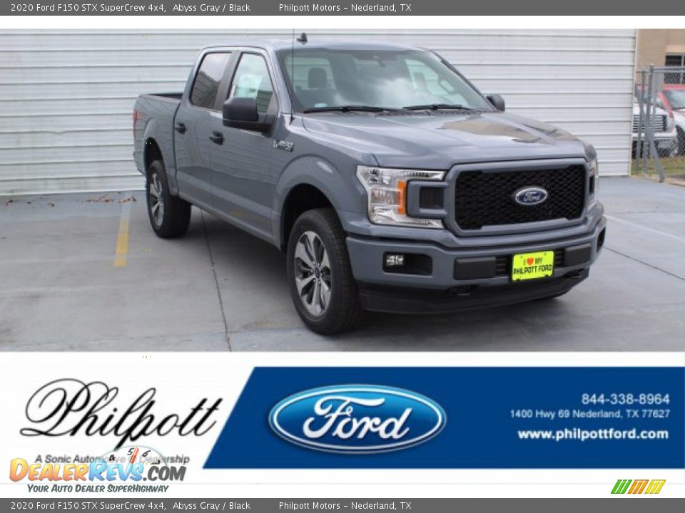 2020 Ford F150 STX SuperCrew 4x4 Abyss Gray / Black Photo #1