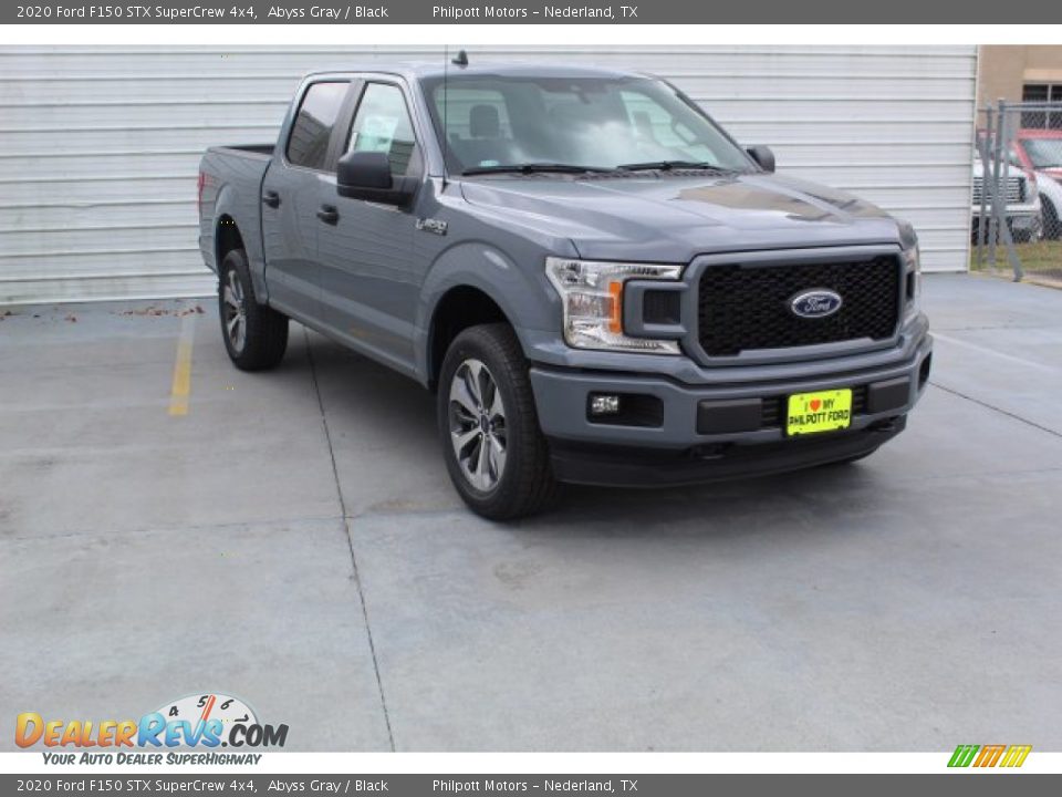 2020 Ford F150 STX SuperCrew 4x4 Abyss Gray / Black Photo #2
