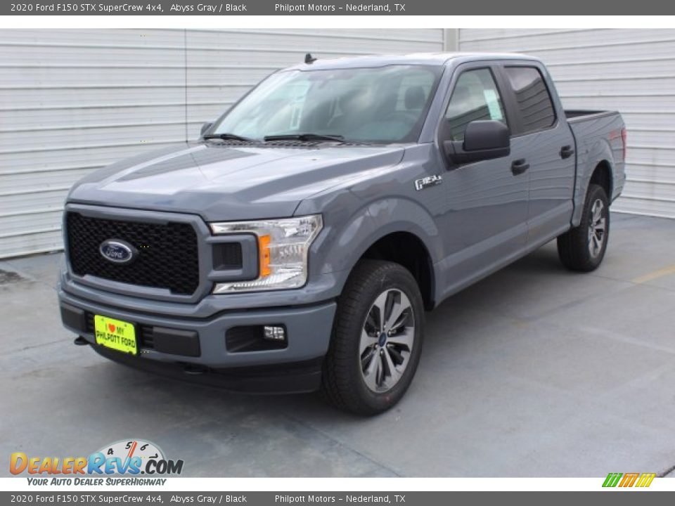 2020 Ford F150 STX SuperCrew 4x4 Abyss Gray / Black Photo #4