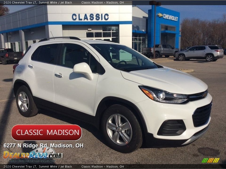 2020 Chevrolet Trax LT Summit White / Jet Black Photo #1