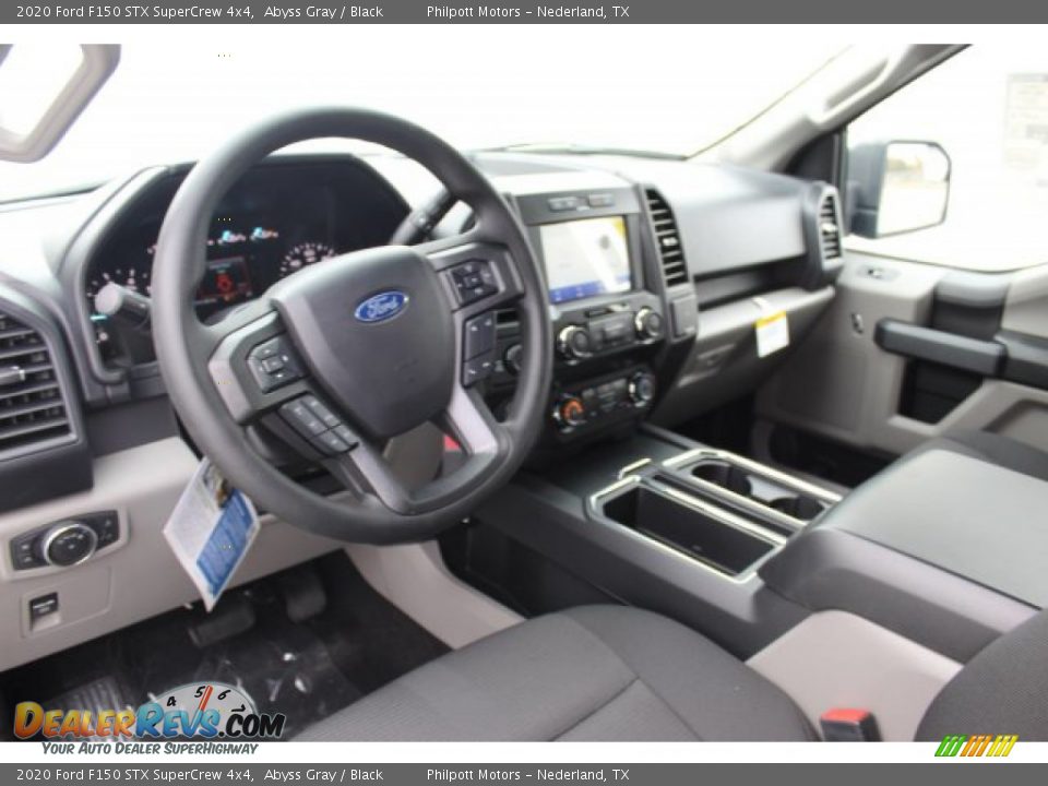 2020 Ford F150 STX SuperCrew 4x4 Abyss Gray / Black Photo #11